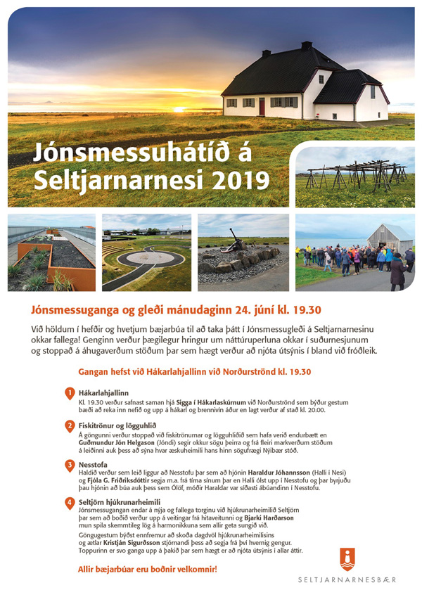 Jónsmessuganga 2019