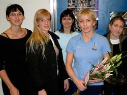 Berglind Pétursdóttir dæmir á ÓL 2006