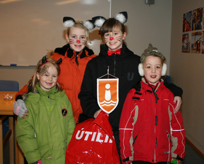 Furðuverur á öskudag 2008