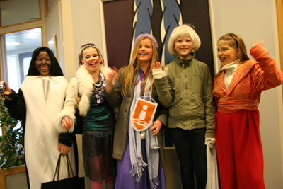 Furðuverur á öskudag 2008