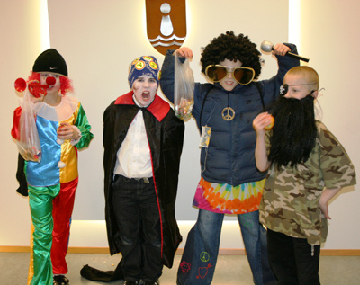 Öskudagsgleði á Bæjarskrifstofu