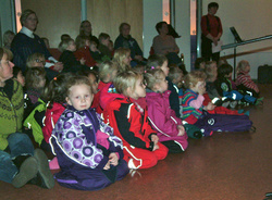 Leikskólanemendur heimsækja Tónlistaskóla Seltjarnarness