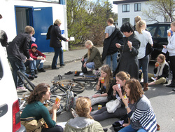 Heimsókn grunnskólabarna í Hitaveitu Seltjarnarness Heimsókn grunnskólabarna í Hitaveitu Seltjarnarness