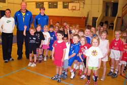 Þátttakendur í íþróttaskóla Gróttu