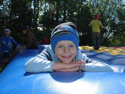 Barn á leikjanámskeiði