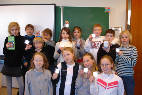 Börn í 5. bekk Grunnskóla Seltjarnarness