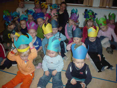 Börn í Sólbrekku fagna þorra