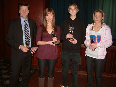 Hilmar Sigurðsson, Kristjana Zoega, Pétur Gunnarsson og RannveigSmáradóttir