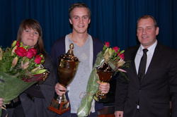 Íris Björk Símonardóttir, Sjúli Jón Friðgeirsson og Lárus B Lárusson