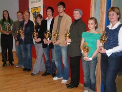 Frá vali á Íþróttamanni Seltjarnarness