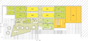 Stúka við gervigrasvöll Seltirninga