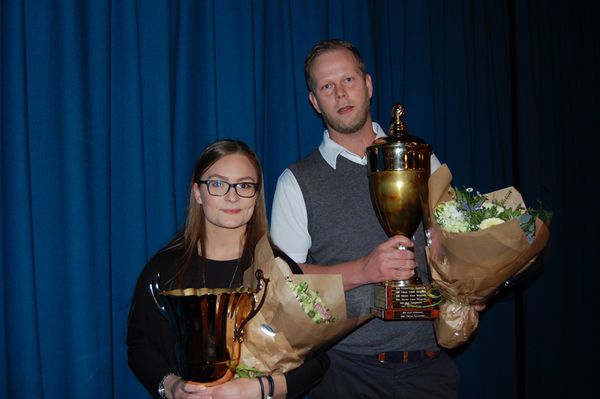 Íþróttamaður ársins 2017 - Fanney Hauksdóttir og Nökkvi Gunnarsson Íþróttamaður ársins 2017 - Fanney Hauksdóttir og Nökkvi Gunnarsson