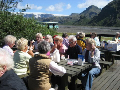 Sumarferðarlag eldri borgara í Þórsmörk