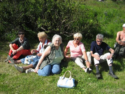 Sumarferðarlag eldri borgara í Þórsmörk