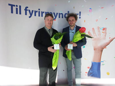 Gunnar Lúðvíksson og Baldur Pálsson Gunnar Lúðvíksson og Baldur Pálsson