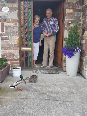 Margrét Björgvinsdóttir og Þráinn Eiríkur Viggósson