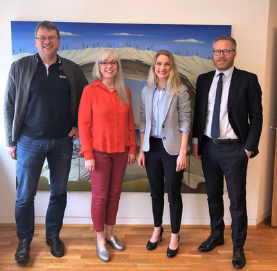 bjarni Torfi Álþórsson, Ásgerður Halldórsdóttir, Þorgerður Arna Einarsdóttur og Sigurður Óli Hákonarson