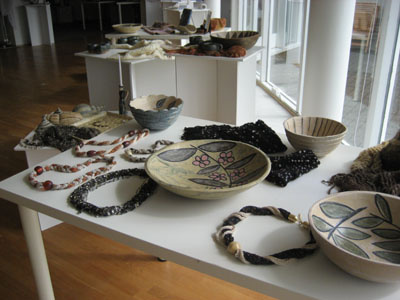 Frá handavinnusýningu eldri borgara 2006