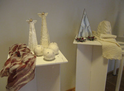 Frá handavinnusýningu eldri borgara 2006