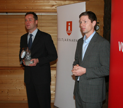 Jónmundur Guðmarsson og Björn Viglundsson