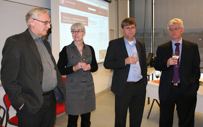 Jón Torfi Jónasson, Ásgerður Halldórsdóttir, Haraldur Sverrisson og Guðmundur R Árnason