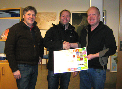 Jón Ingvar Jónasson, Ásmundur Haraldsson og Hreinn Sigurjónsson