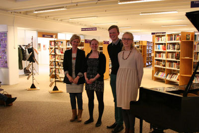 Aðalheiður Eggertsdóttur, Sólrón Guðjónsdóttir, Friðrik Guðmundsson og Anna Bergljót Gunnarsdóttir