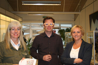 Ásgerður Halldórsdóttir, Haraldur Sigmundsson og Soffía Karlsdóttir