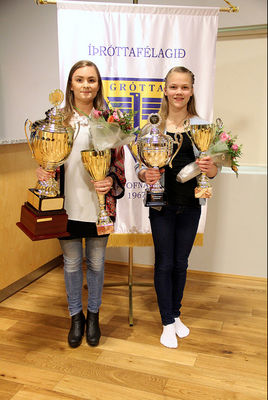 Fanney Hauksdóttir og Nanna Guðmundsdóttir