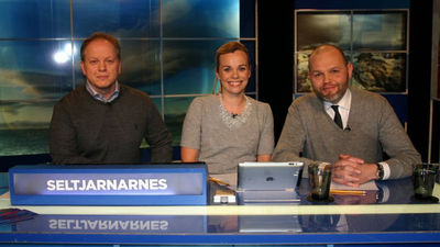 Stefán Eríksson, Saga Ómarsdóttir og Karl Pétur Jonsson Stefán Eríksson, Saga Ómarsdóttir og Karl Pétur Jonsso