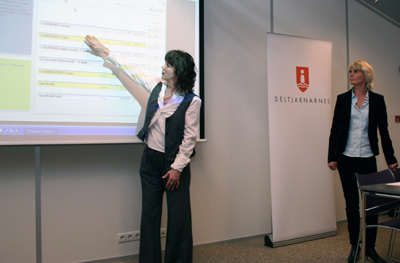 Ásta Kristrún Ragnarsdóttir og Sigrún Edda Jónsdóttir