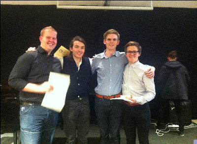 Björgvin Ragnar Hjálmarsson, Ingólfur Arason, Helgi Guðjónsson og Sölvi Rögnvaldsson