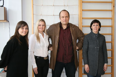 Karín Jakobsdóttir, Sjöfn Þórðardóttir, Þórronn Leifsson og Soffía Guðmundsdóttir