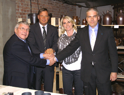 Bjarne K Hansen, Peter Kovács, Sigrún Edda Jónsdóttir og Chistian H Holm