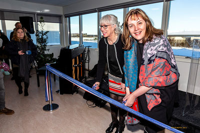 Ásgerður Halldórsdóttir og Svandís Svavarsdóttir Ásgerður Halldórsdóttir og Svandís Svavarsdóttir