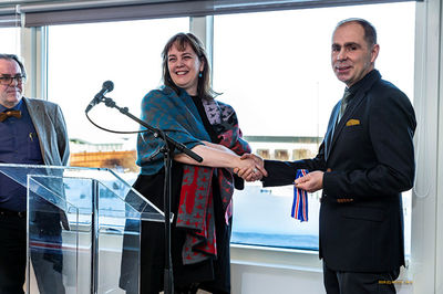 Svandís Svavarsdóttir og Kristján Sigurðsson Svandís Svavarsdóttir og Kristján Sigurðsson