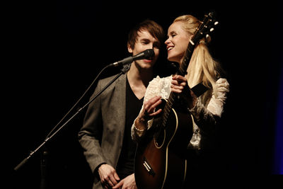 Helgi Hrafn Jónsson og Tina Dickow