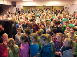 Grænfáni afhentur Grunnskóla Seltjarnarness