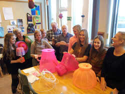 Ungir og aldnir með bæjarlistammani 2013