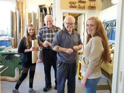 Ungir og aldnir með bæjarlistammani 2013