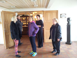 Byggingarlistarganga í Lyfjafræðisafninu