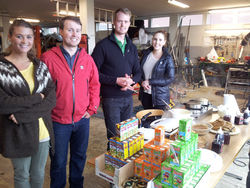 Helga Benediktsdóttir, Þorsteinn Rafn H. Snæland, Jóakim Þór Gunnarsson og Linda Björg Arnardóttir