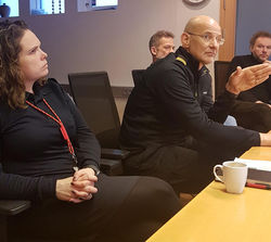 Á fundi almannavarna