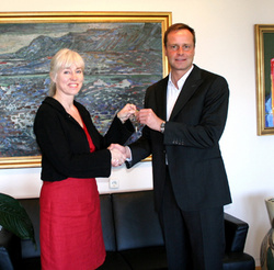 Ásgerður Halldórsdóttir og Jónmundur Guðmarsson