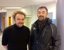 Baldur Pálsson og Kári Húnfjörð