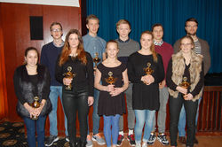 Landsliðsfólk á Seltjarnarnesi