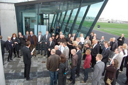 Vígsla knattspyrnuhúss