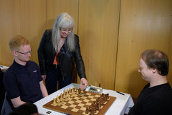 Ásgerður Halldórsdóttir leikur fyrsta leik fyrir Hjörvar Stein Grétarsson