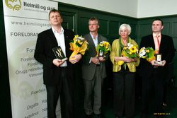 Bjarni Torfi Álfþórsson, Hermann Ágeirsson, Guðlaug Snorradóttir og Hlynur Snorrason