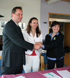 Jónmundur Guðmarsson, Sif Friðleifsdóttir og Steinunn Valdís Óskarsdóttir